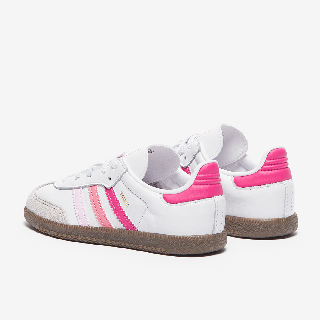 adidas Originals Toddler Samba OG (TD) - Ftw White/Orchid Fusion/Rose Tone  - Trainers - Girls Shoes | Pro:Direct Soccer