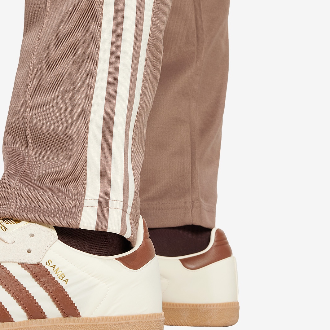 ボトムスその他 adidas Beckenbauer Track Pants Trace Brown Wonder White JC57 adidas Originals Adicolor Classics Beckenbauer Track Bottoms
