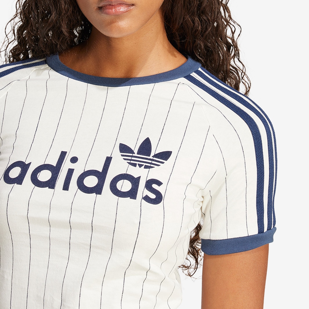 adidas Originals Womens Graphic Cali T-Shirt - Off White