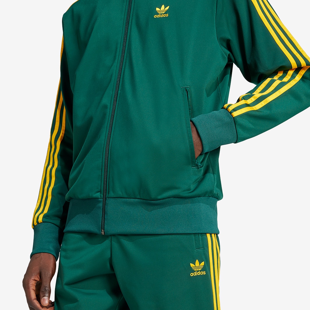 adidas Originals Adicolor Firebird Track Top Collegiate Green
