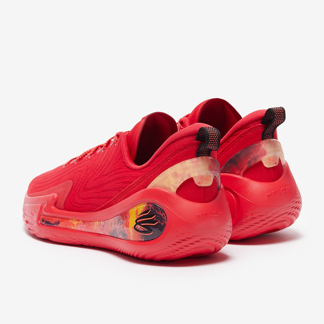 Under Armour Curry 12 - Red/Ares Red/Red - Trainers - Mens