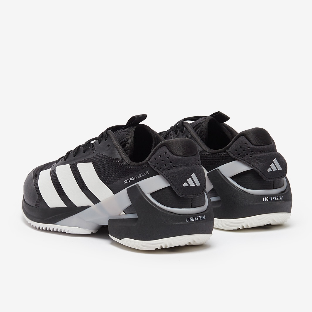 adidas adizero Ubersonic 5 Clay Tennis Shoes - Core Black/Zero Met