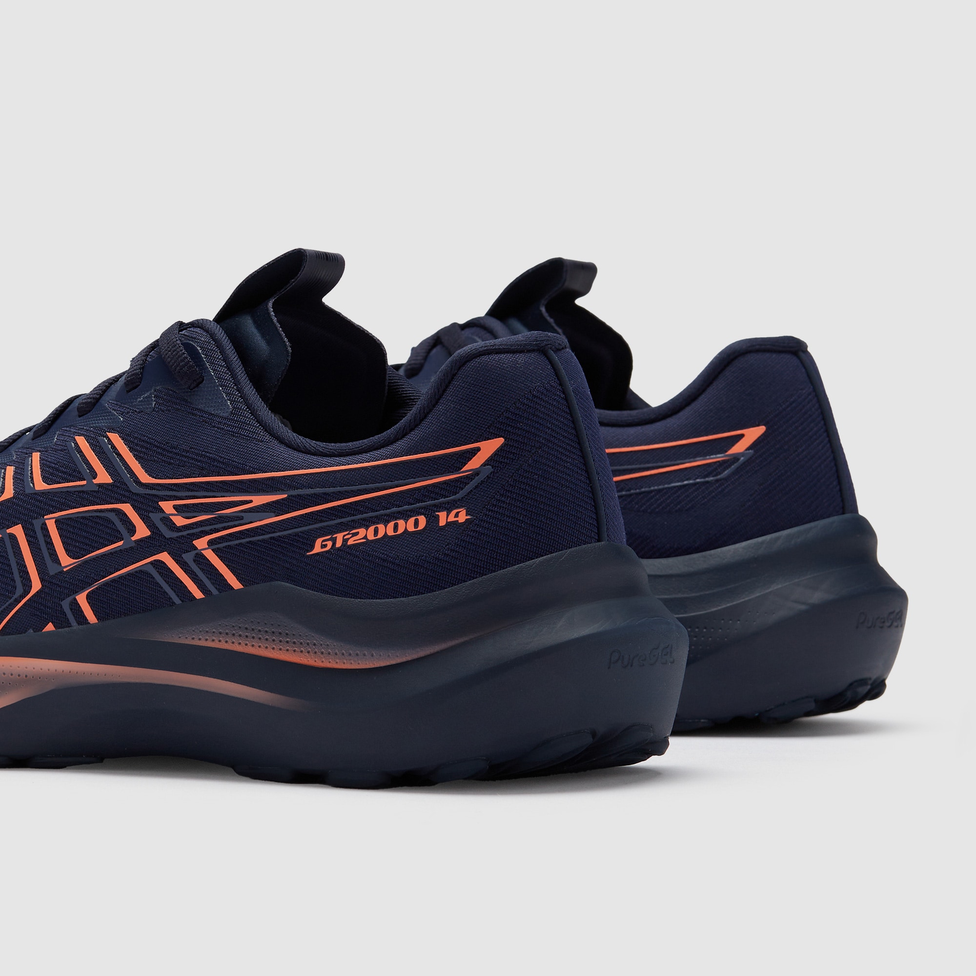 Asics GT2000 14 - Midnight/Vivid Coral - Mens Shoes | Pro:Direct