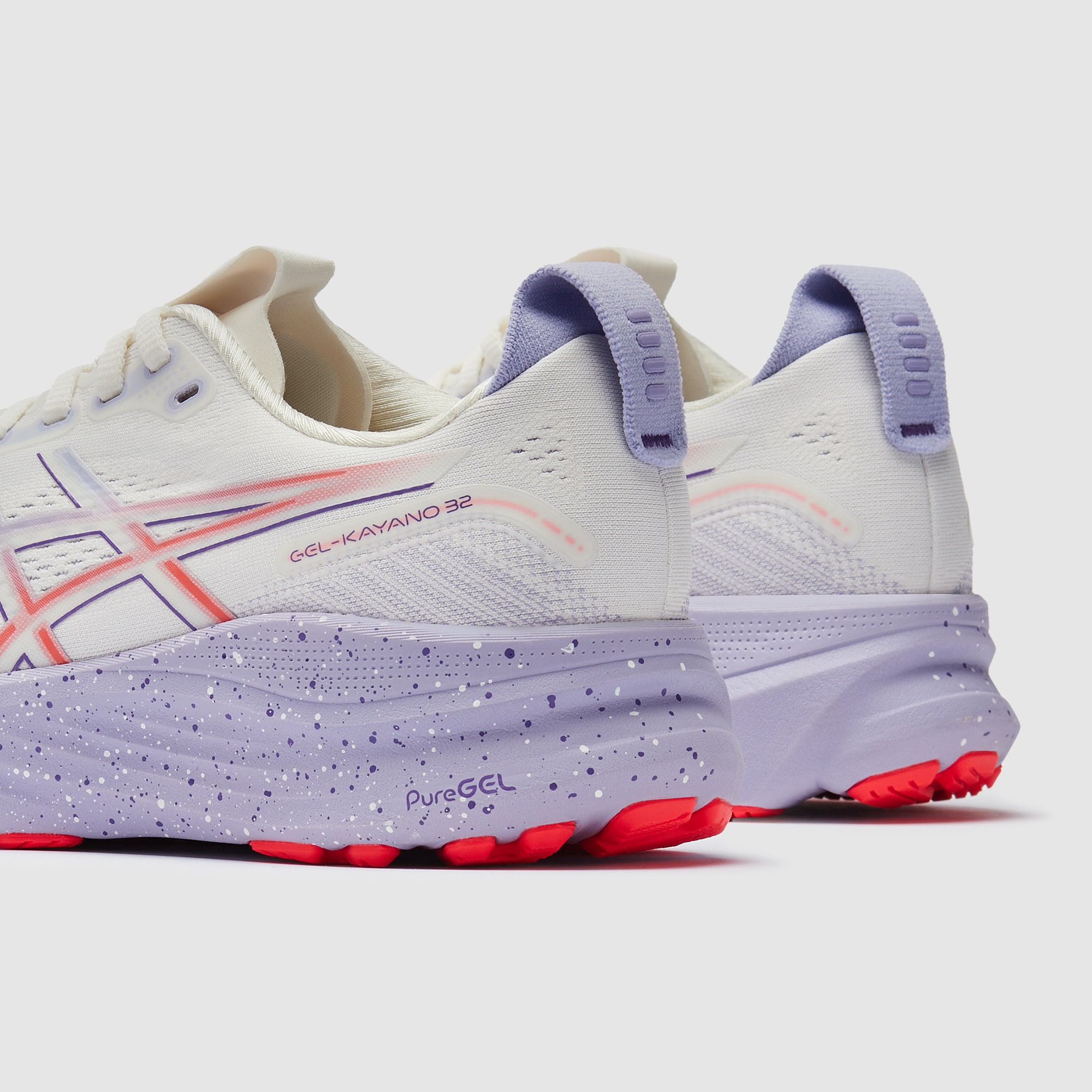 Asics Womens Gel-Kayano 32 Tokyo - Cream/Edo Purple - Womens Shoes