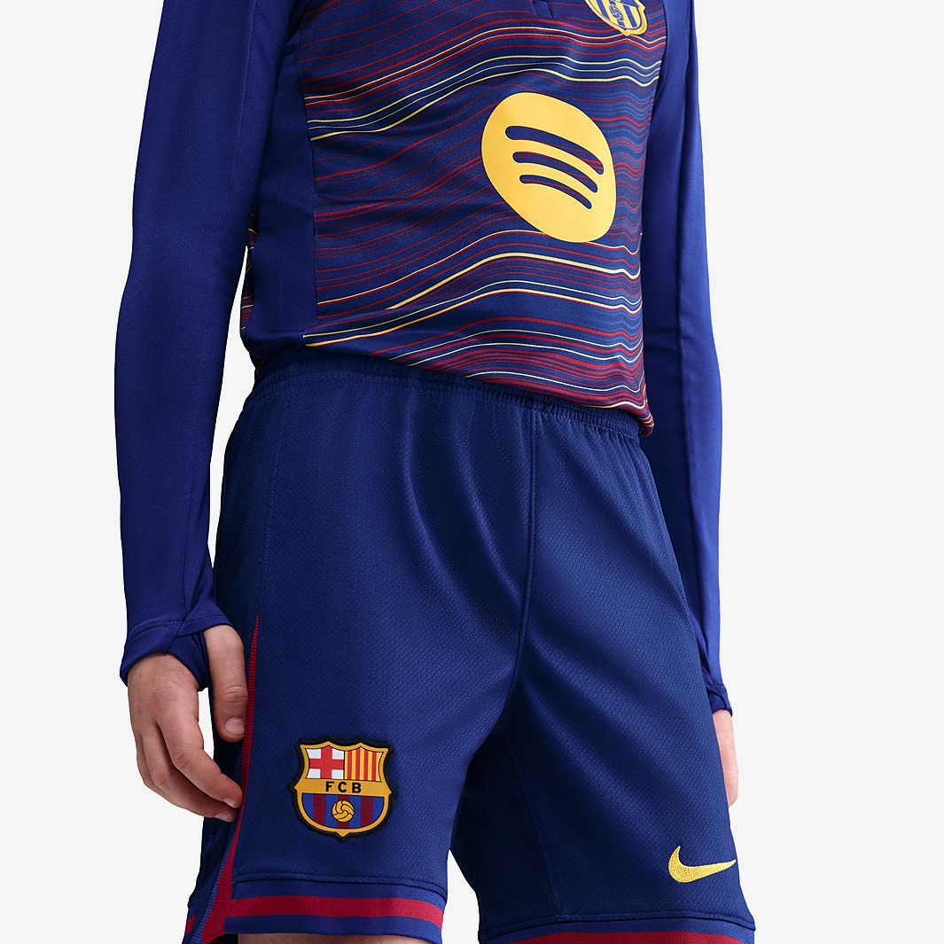 応援グッズ No Nike FC Barcelona 25/26 Kids Dri-FIT Stadium Home Shorts
