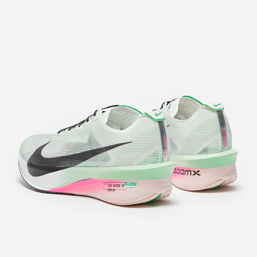 Nike Vaporfly 4 - White/Black/Hyper Pink/Mint Foam - Mens Shoes |