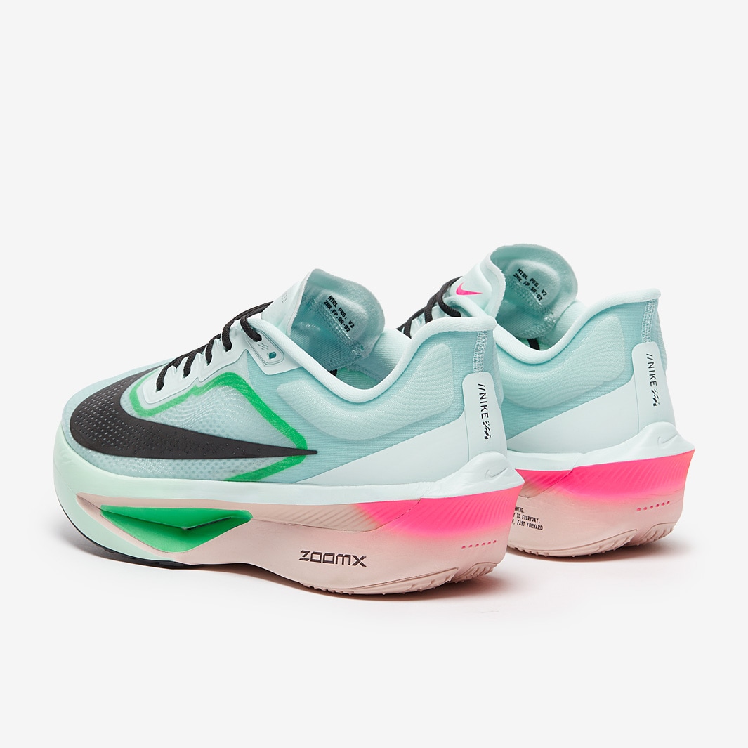 Nike Zoom Fly 6 - Glacier Ice/Black/Hyper Pink/Green Shock - Mens