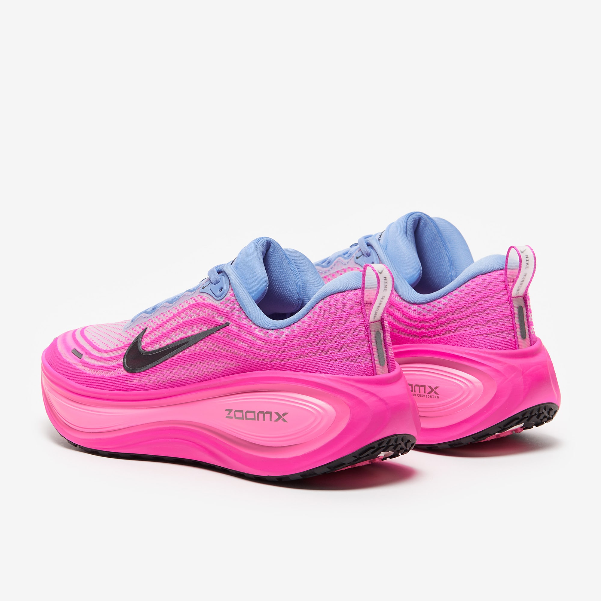 neon pink nike running shoes