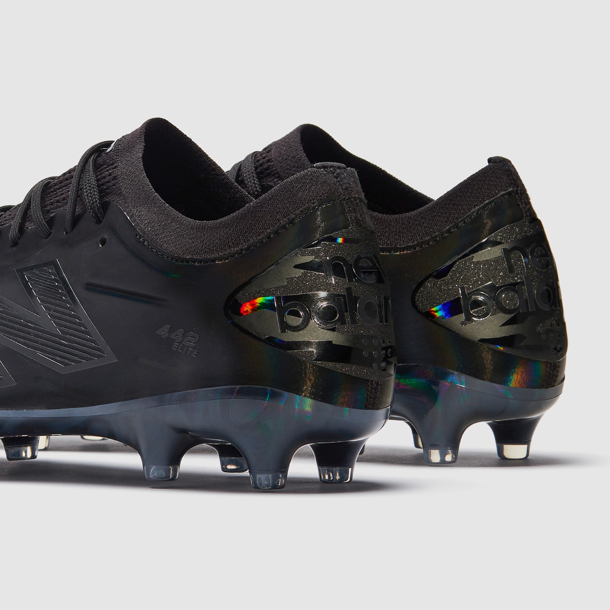 New Balance 442 Elite Firm Ground - Triple Black - Adult Boots