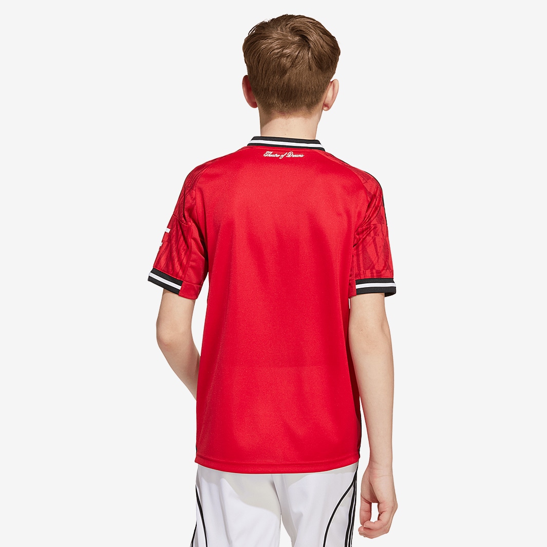 adidas Manchester United 25/26 Kids Home Jersey - MUFC Red