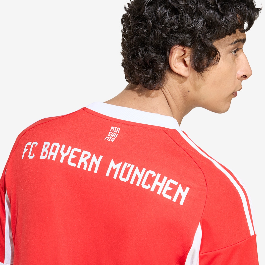 adidas Bayern Munich 25/26 Home Jersey - Red - Mens Replica |