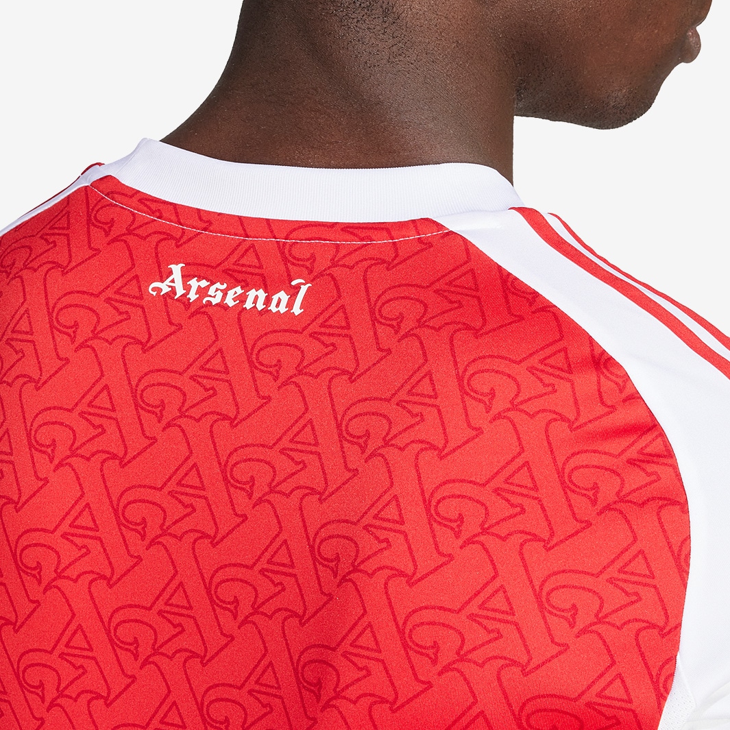 adidas Arsenal 25/26 Home Jersey - Better Scarlet/White
