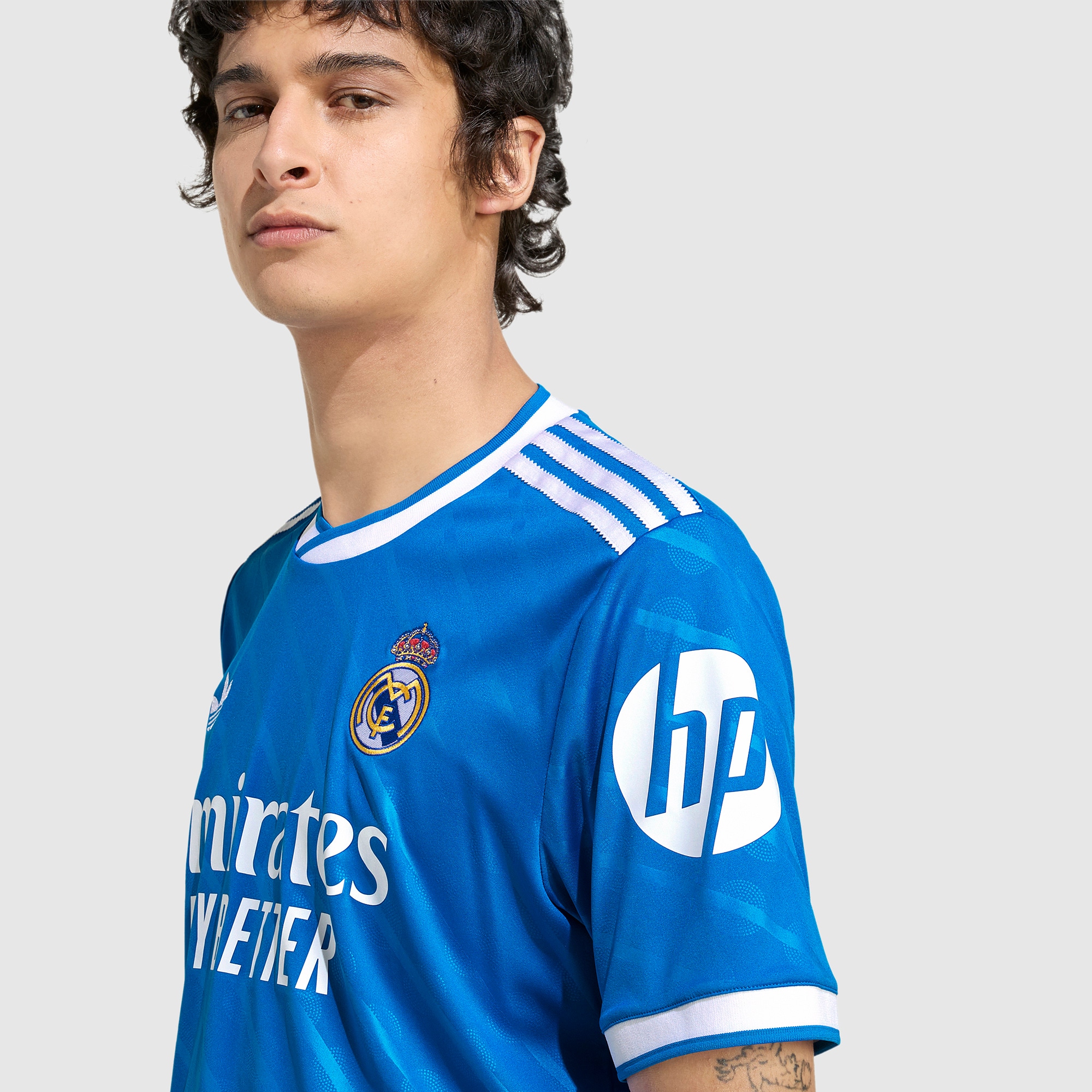 adidas Originals Real Madrid 25/26 Third Jersey - Bluebird - Mens
