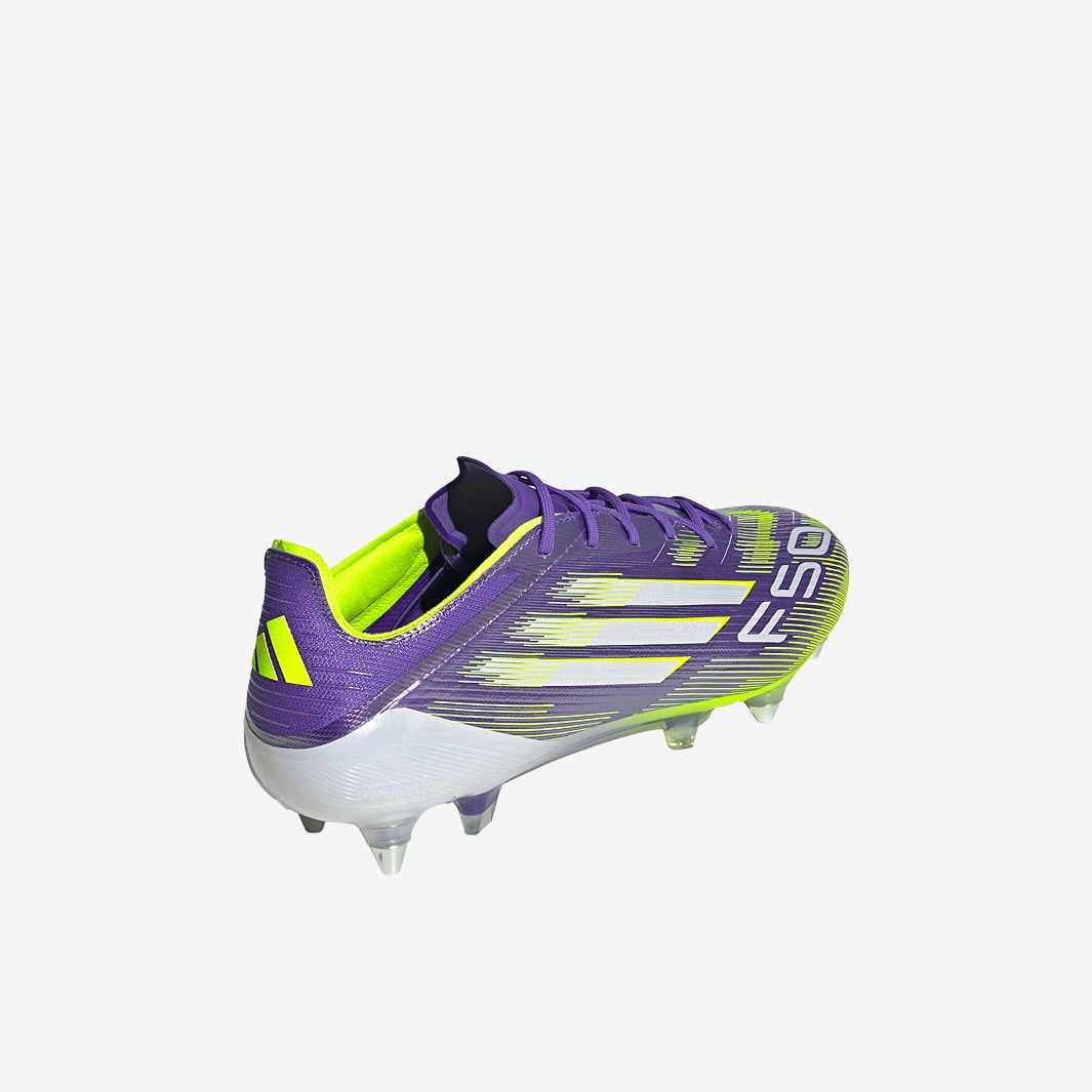 adidas F50 Elite Soft Ground - Purple Rush/Ftwr White/Lucid Lemon