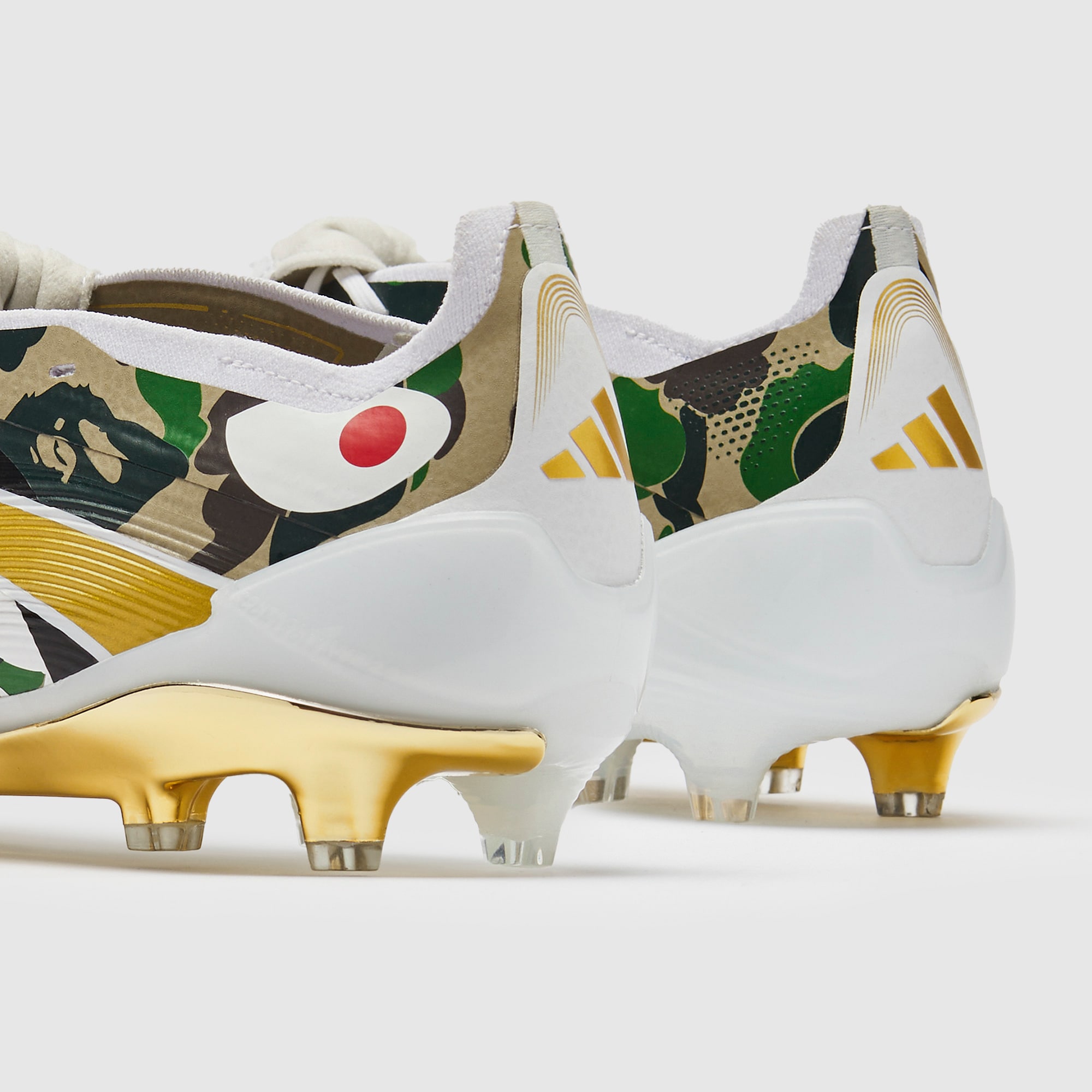 adidas Predator Elite Tongue x BAPE Firm Ground - Hemp/Gold
