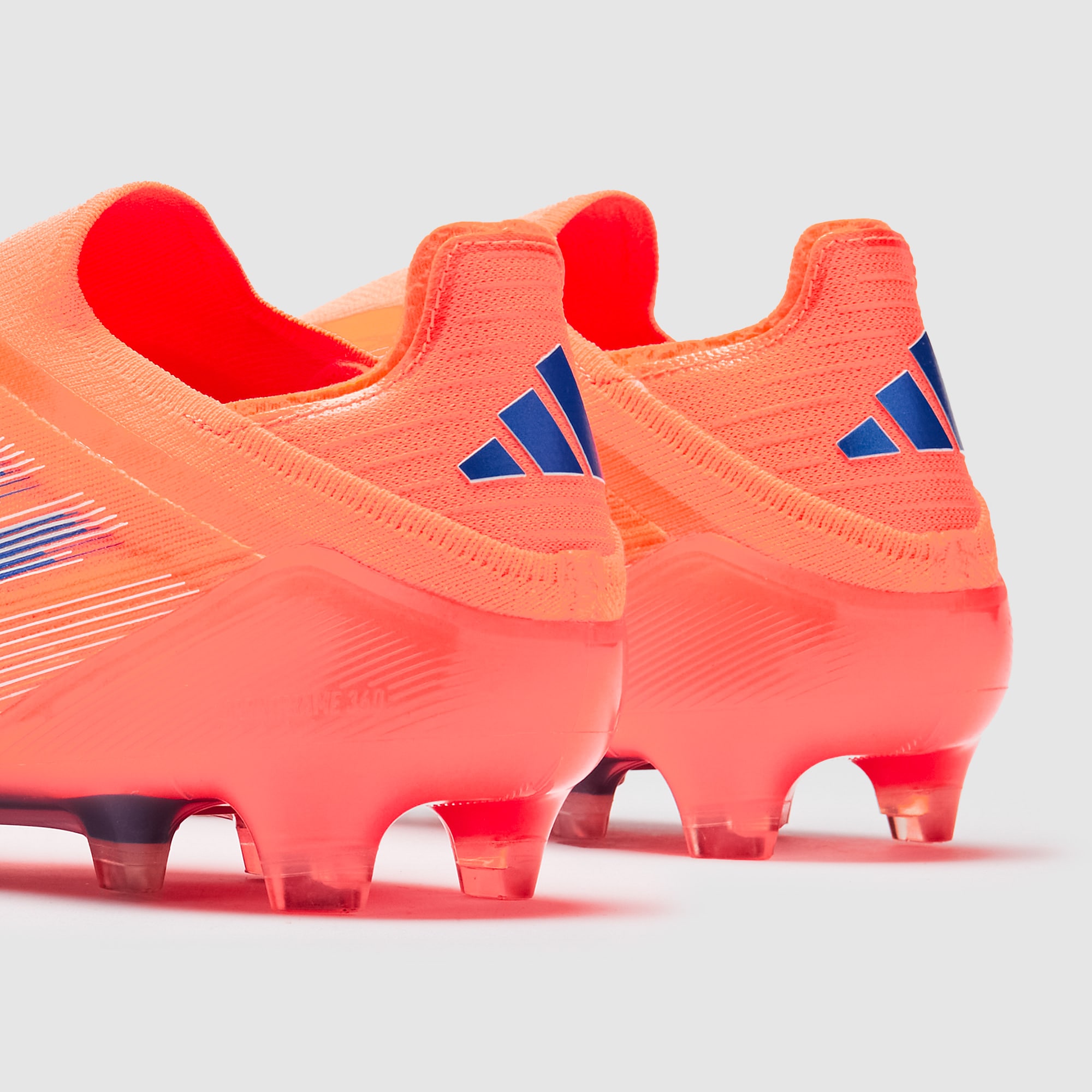 adidas F50 Elite Laceless Firm Ground - Beam Orange/Lucid Blue