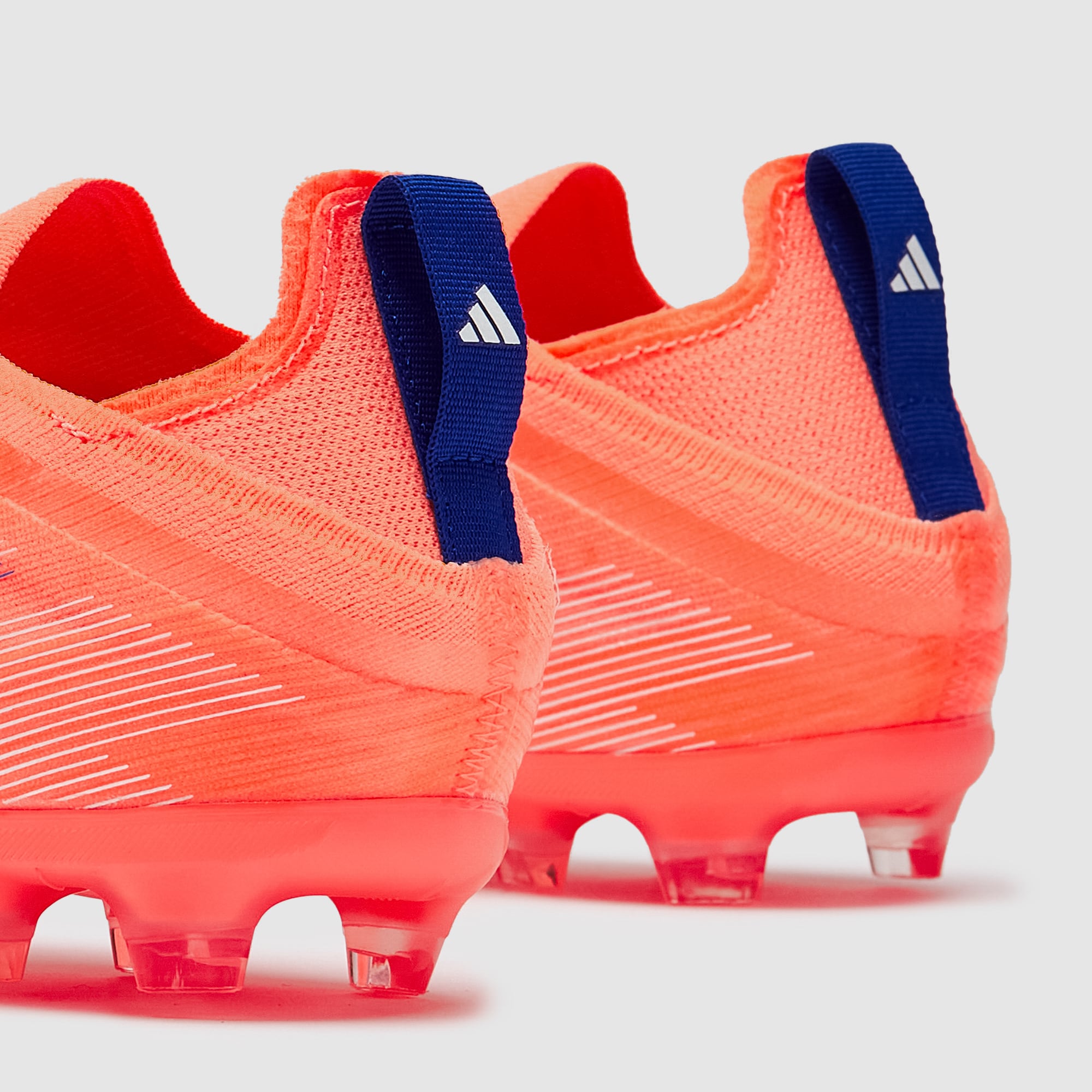 adidas Kids F50 Elite Laceless Firm Ground - Beam Orange/Lucid