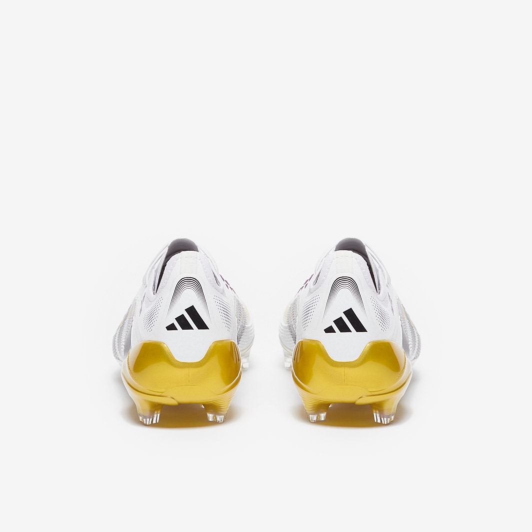 adidas Predator Eliteホワイト/ブラック/ゴールド adidas Predator Elite Firm Ground - White/Core Black/Met Gold