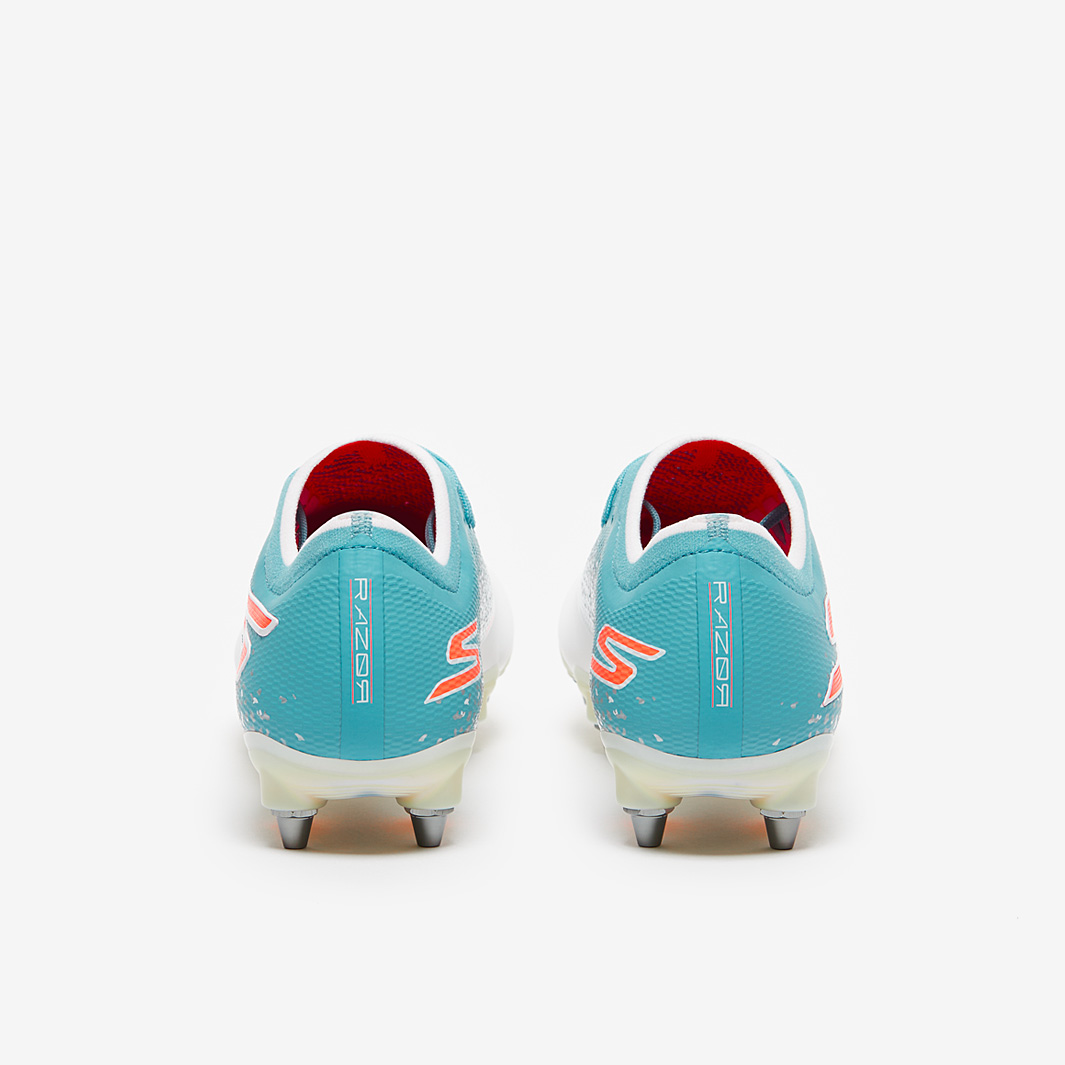 Skechers Razor Elite SG White/Teal/Coral Pro:Direct Soccer - Main Image