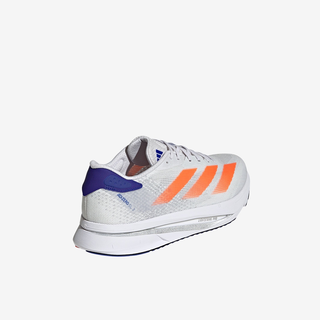 adidas adizero SL2 Dash Grey/Impact Orange/Lucid Blue Mens
