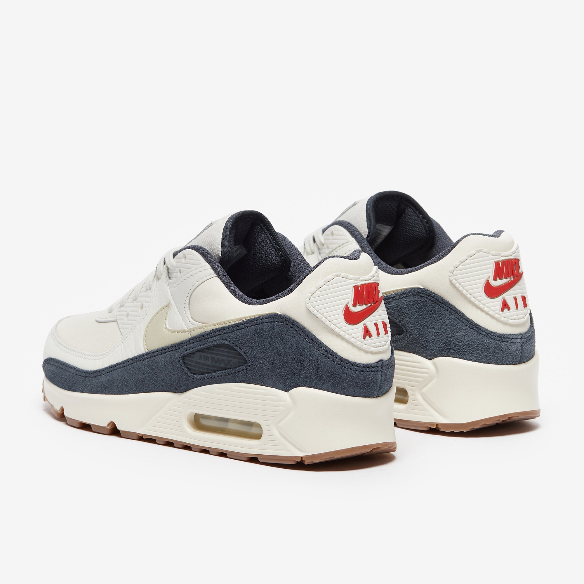 Nike Sportswear Air Max 90 PRM - Pale Ivory/Lt Khaki/Thunder Nike Sportswear Air Max 90 PRM - Pale Ivory/Lt Khaki/Thunder