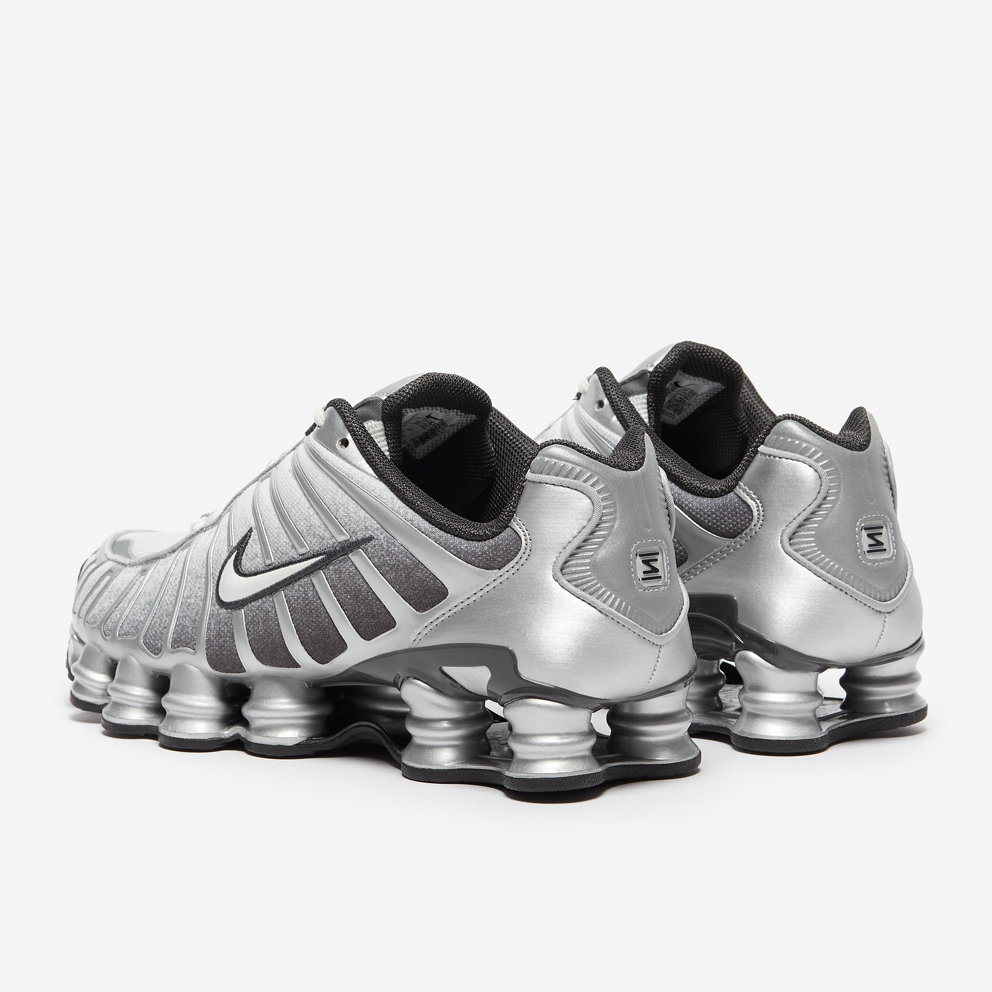 Nike Shox シルバー 26.5 Nike Sportswear Shox TL Print - Metallic Silver/Summit White/Wolf