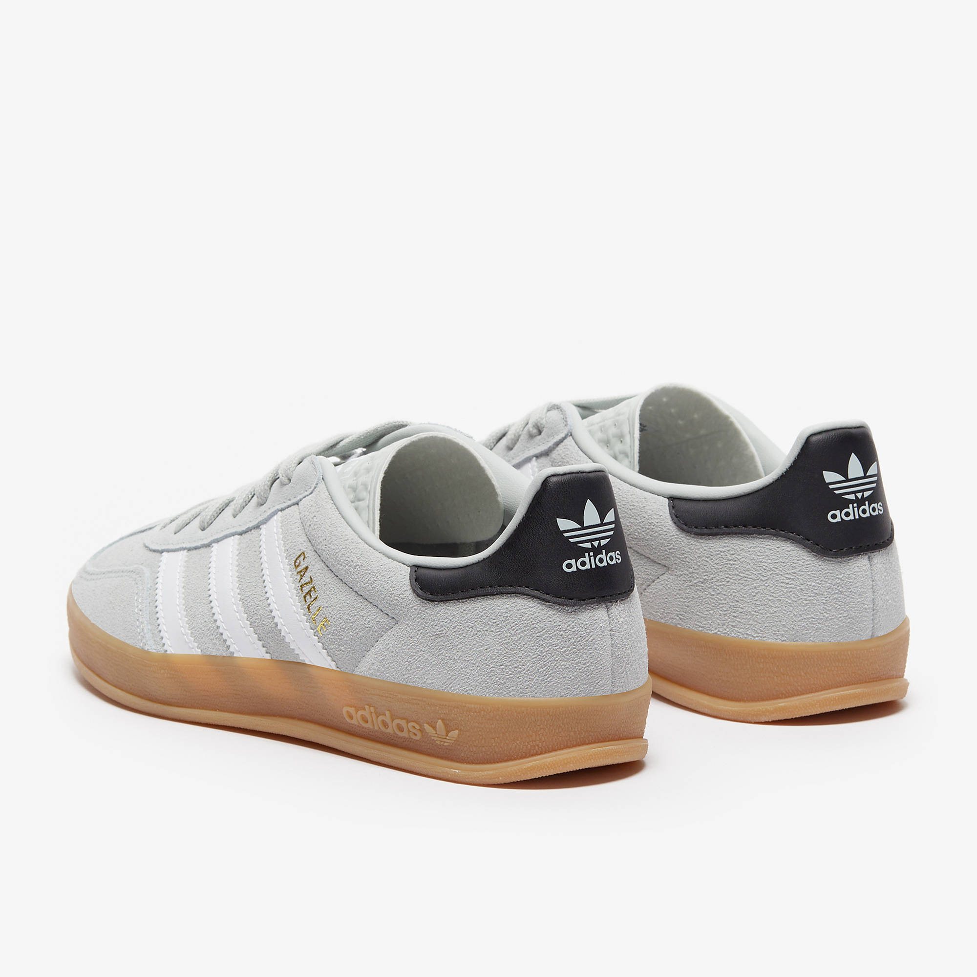 adidas Originals Older Kids Gazelle Indoor (GS) - Wonder Silver/Ftw White/Core  Black -Trainers - Boys Shoes | Pro:Direct Soccer