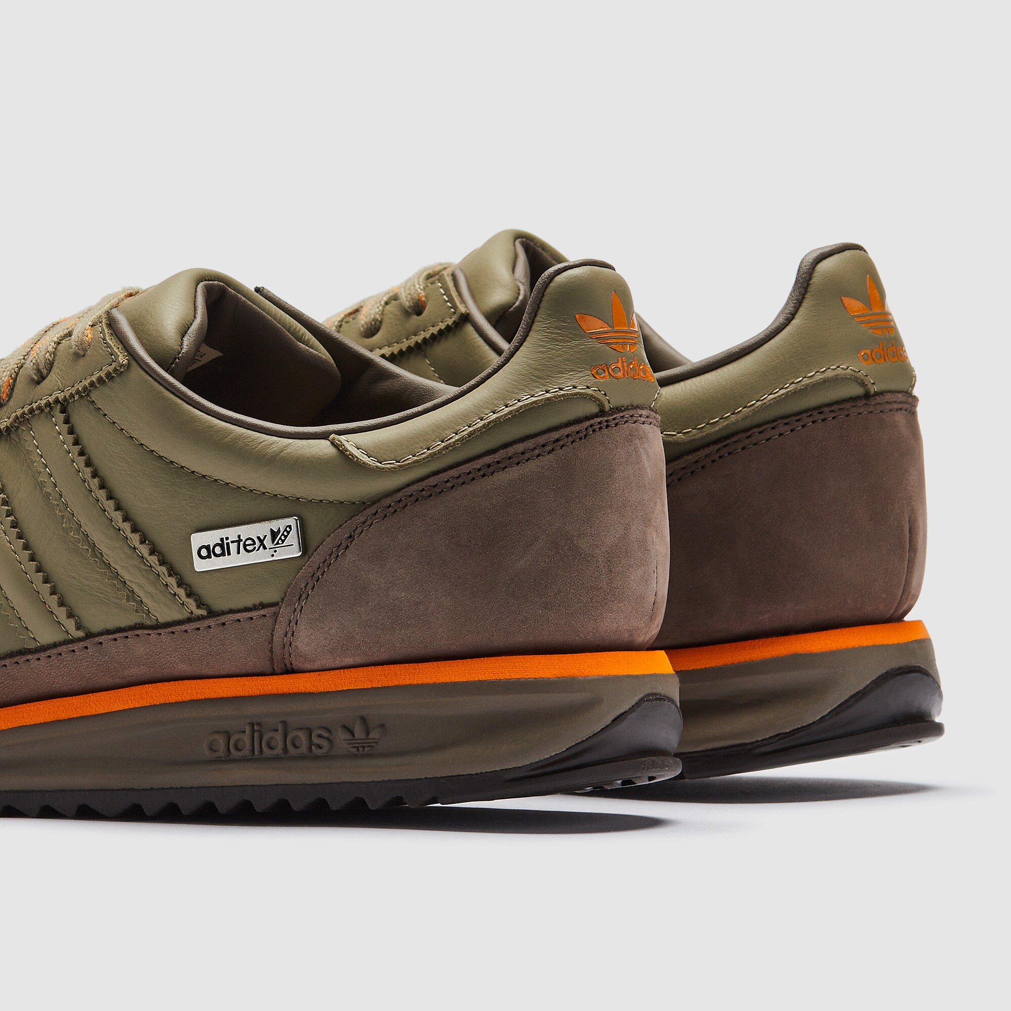 adidas green and orange shoes