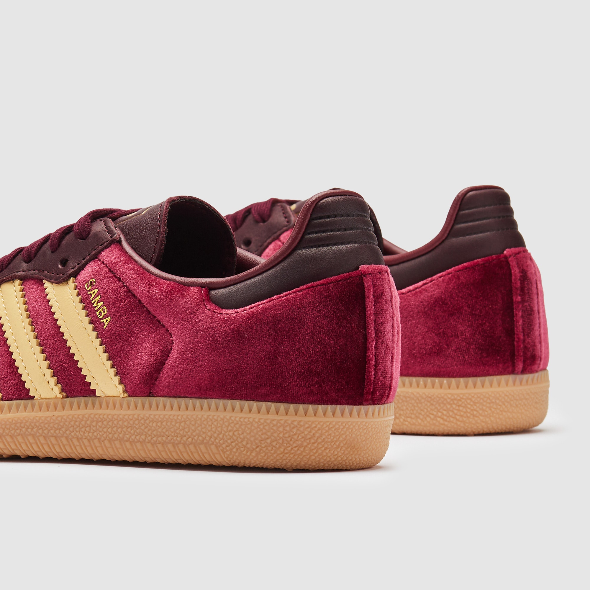 Adidas Burgundy Adidas Samba Super Suede Red Adidas Originals