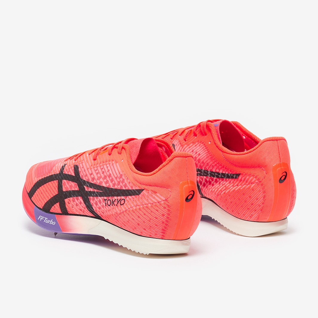 Asics Metaspeed MD - Flash Red/Black - Mens Shoes | Pro:Direct Running