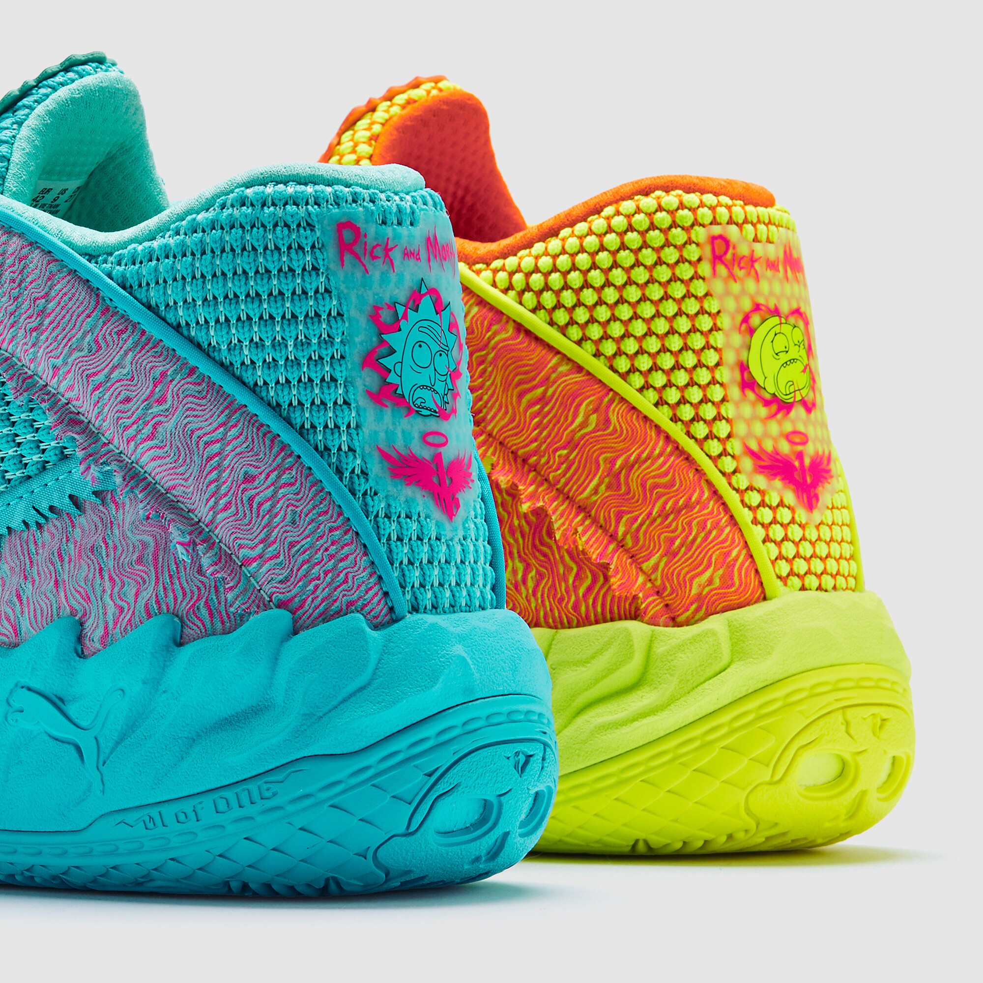 Puma MB.05 Rick & Morty - Rickie Orange/Electric Peppermint