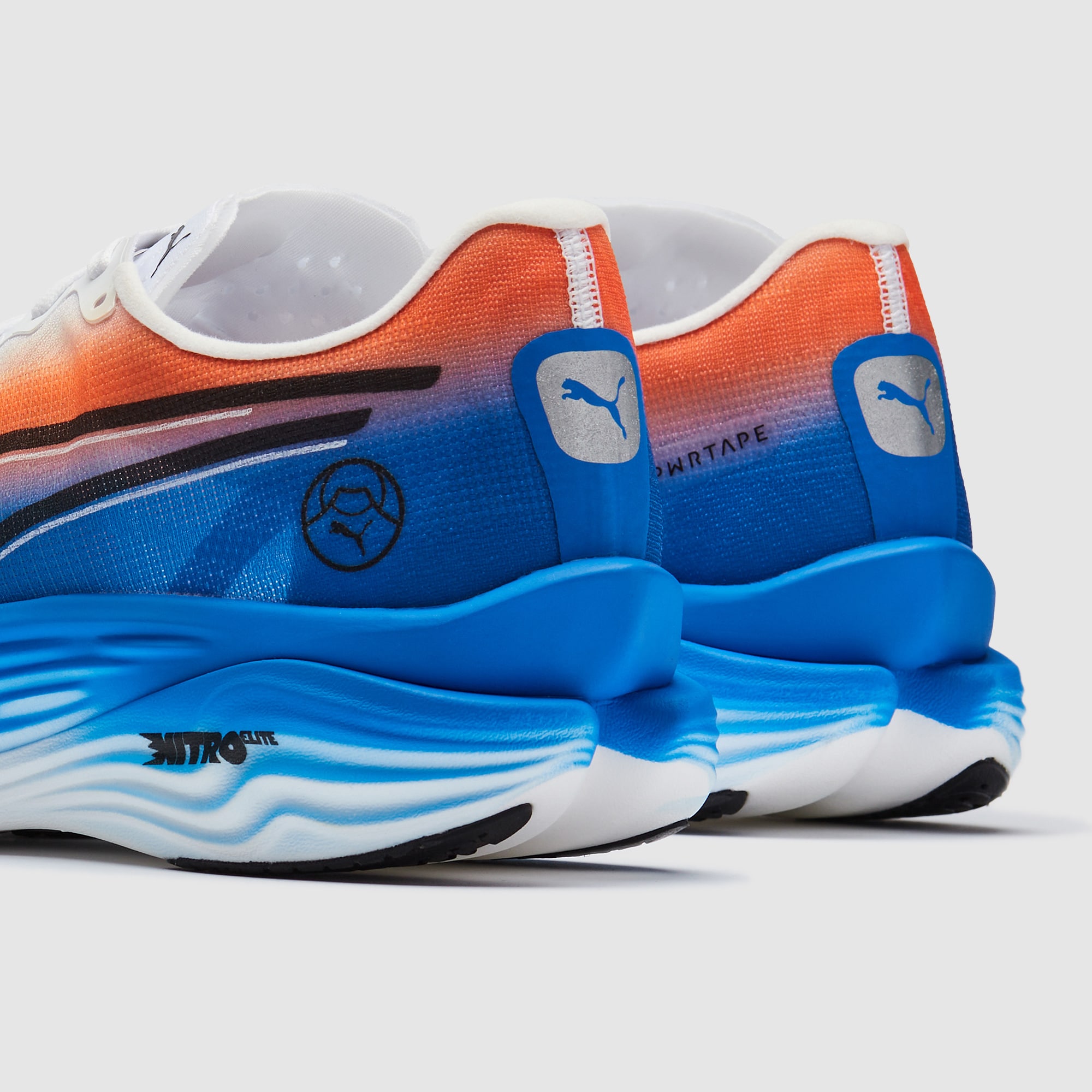 Puma Deviate Nitro Elite 3 Ekiden - PUMA White/Heat Fire/PUMA