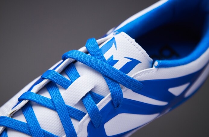 blue messi shoes