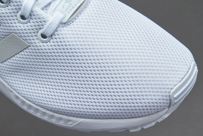 Mens Shoes - adidas Originals ZX Flux - White / White / White