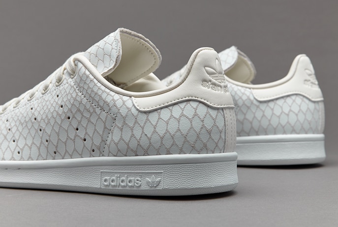 Adidas stan clearance smith white snakeskin