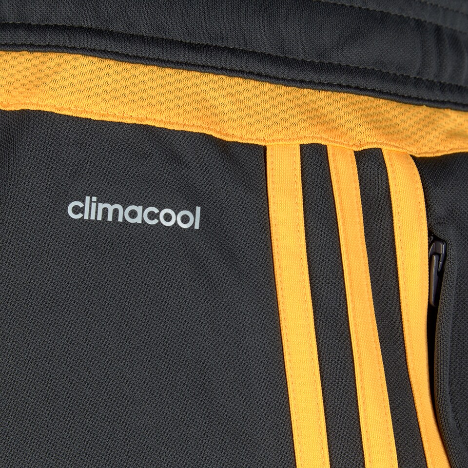 adidas Tiro 15 Training Pants - Mens Apparel - Dark Grey/Solar Gold |