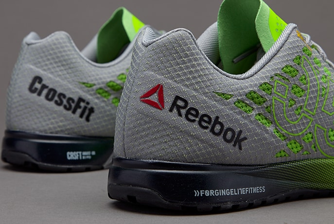 Reebok CrossFit Nano 5.0 Chaussures pour homme Vert solaire Gris Noir Requin Pro Direct Soccer