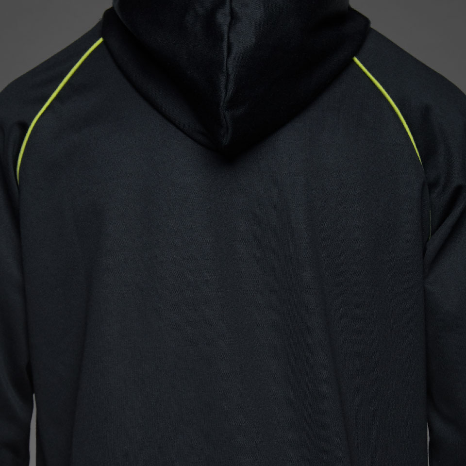 Veste Kukri Leicester Tigers - Noire, Capuche, Fermeture éclair - Homme Taille M - Très Bon état