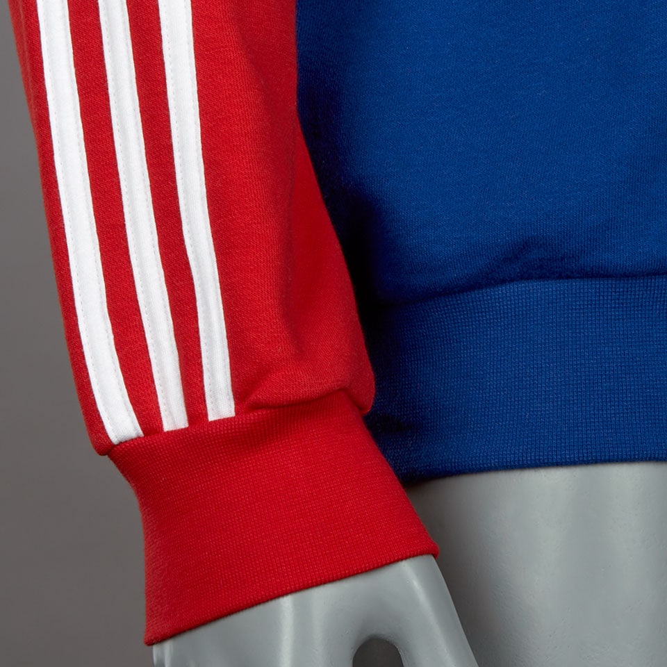 Matemático tienda Realizable Sudadera adidas Originals Bayern-Ropa para hombre-Rojo/Azul/Blanco |  Pro:Direct Soccer