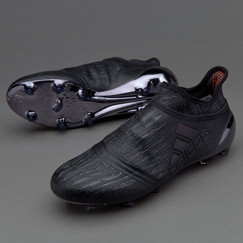 adidas X 16+ Purechaos FG/AG - Mens Soccer - Firm Ground - Core Black/Dark Grey