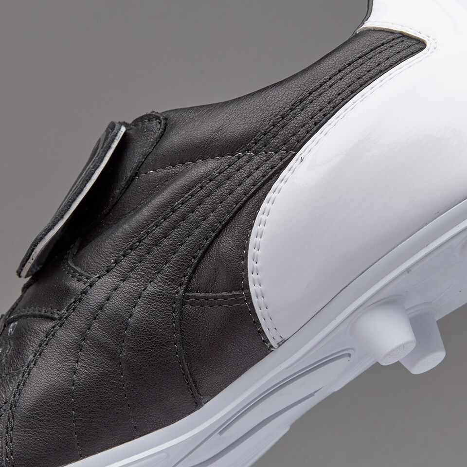 Puma King Top M.I.I PL FG Black/Black/Puma Silver Mens Soccer