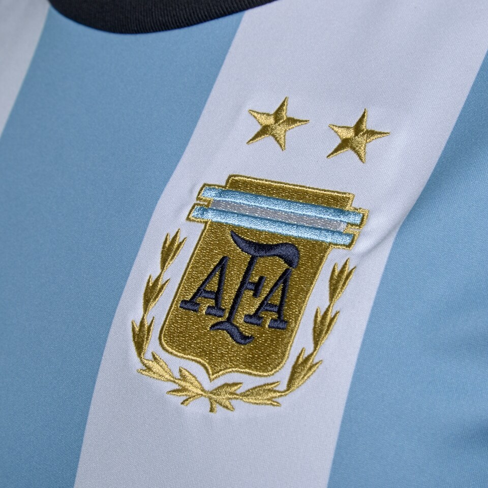 : adidas Men's AFA Argentina Away Jersey (Small) Black/Clear  Blue/White : Clothing, Shoes & Jewelry