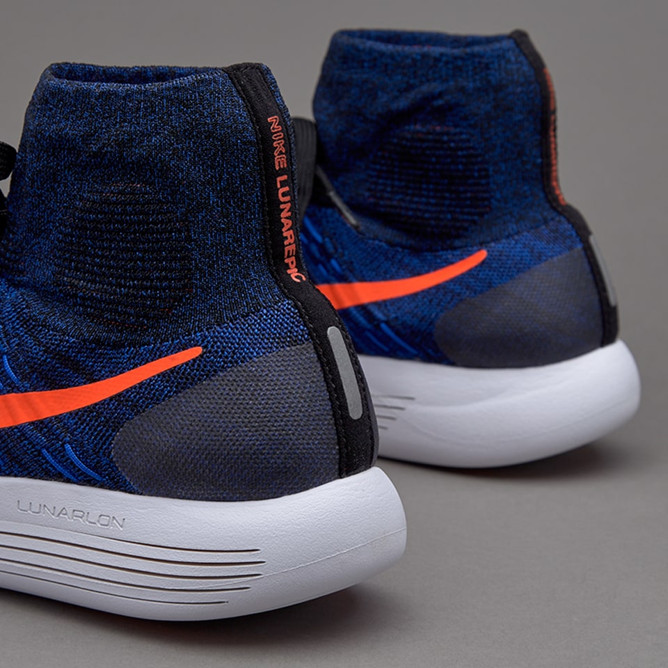 nike lunarepic flyknit racer blue