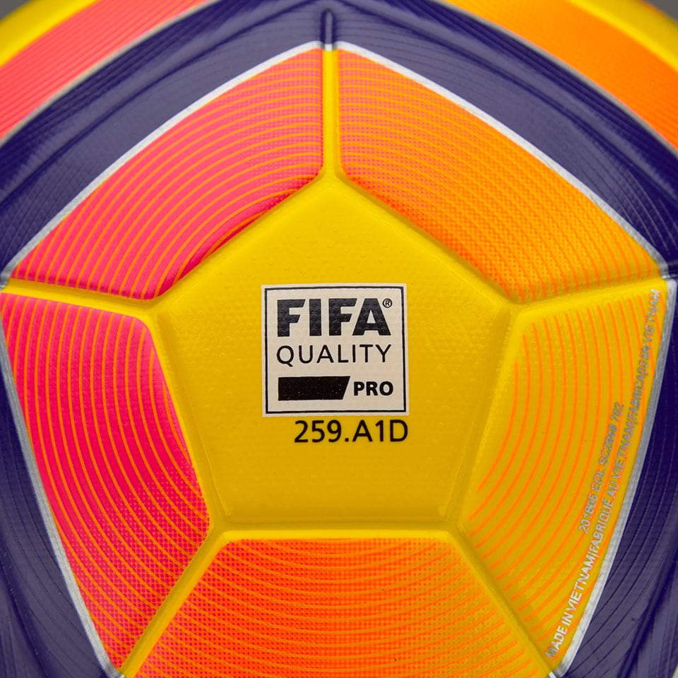 Nike PL Ordem 4 - Footballs - Yellow/Purple/Black |