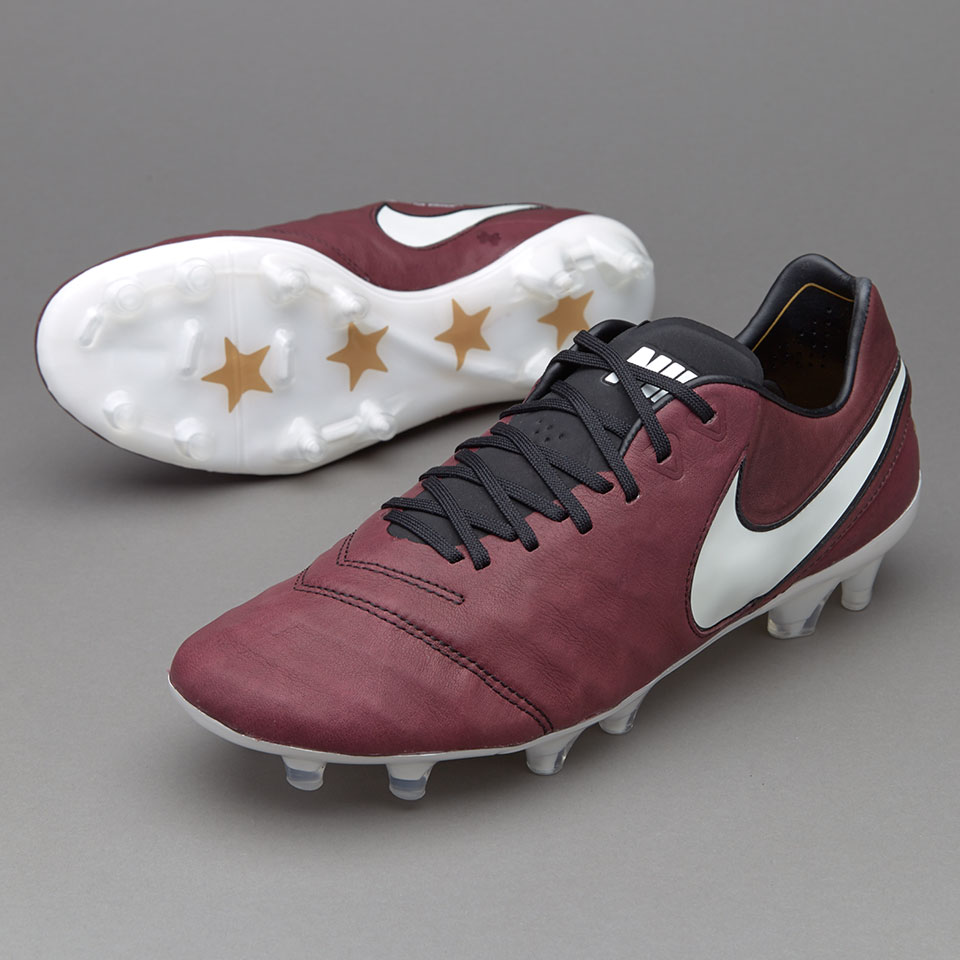 soporte Gimnasio movimiento Nike Tiempo Pirlo Legend VI SE FG - Mens Boots - Firm Ground - Red  Wine/White | Pro:Direct Soccer