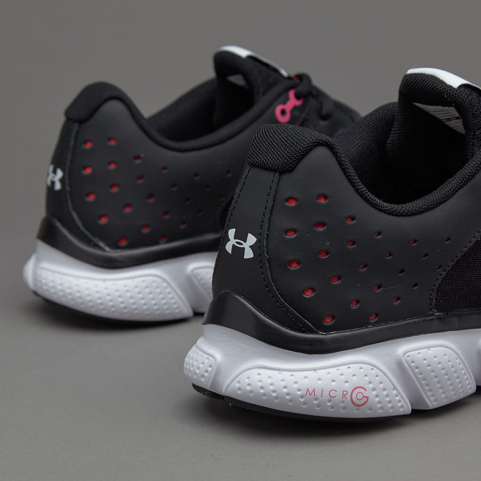Under Armour Womens Micro G Assert Black Womens Shoes