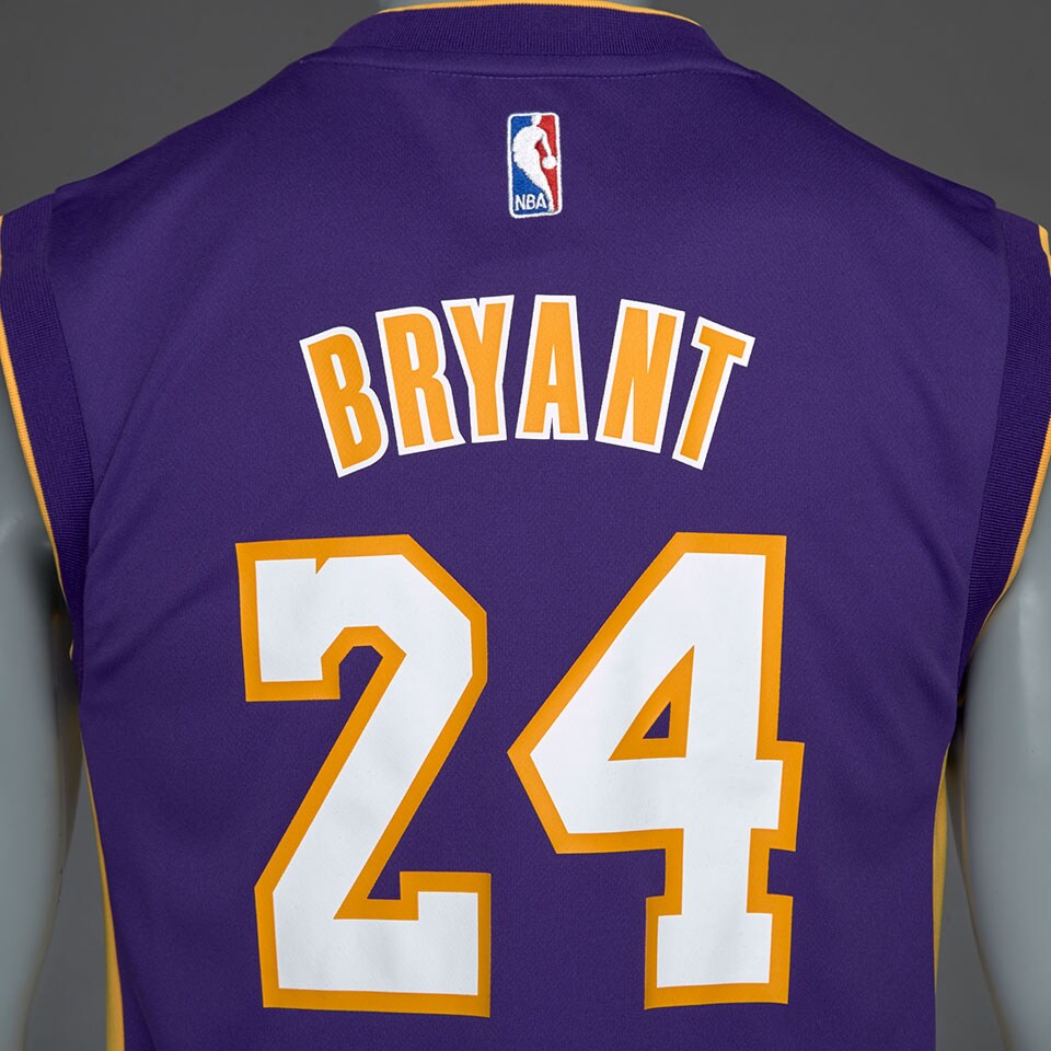 adidas NBA LA Lakers Swingman Jersey - L71727 - Sneakersnstuff (SNS)