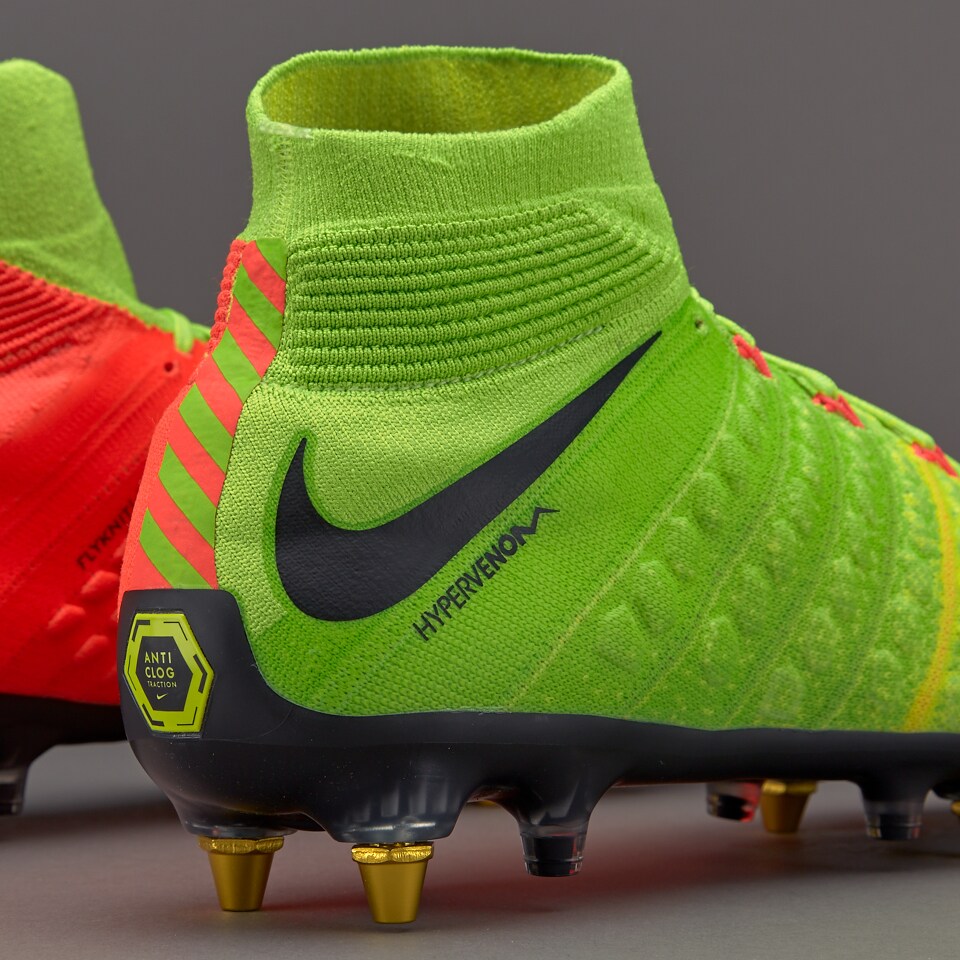 Botas de futbol-Nike Hypervenom Phantom III DF SG Anti-Clog - | Pro:Direct Soccer