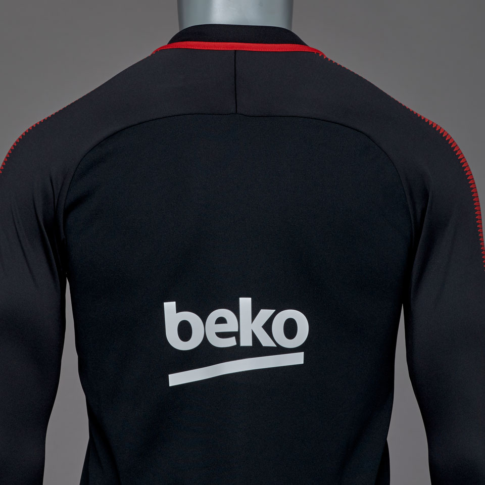 Camisetas de futbol- Camiseta Nike FC Barcelona Dry Squad Drill -Negro/Rojo/Soar | Pro:Direct Soccer
