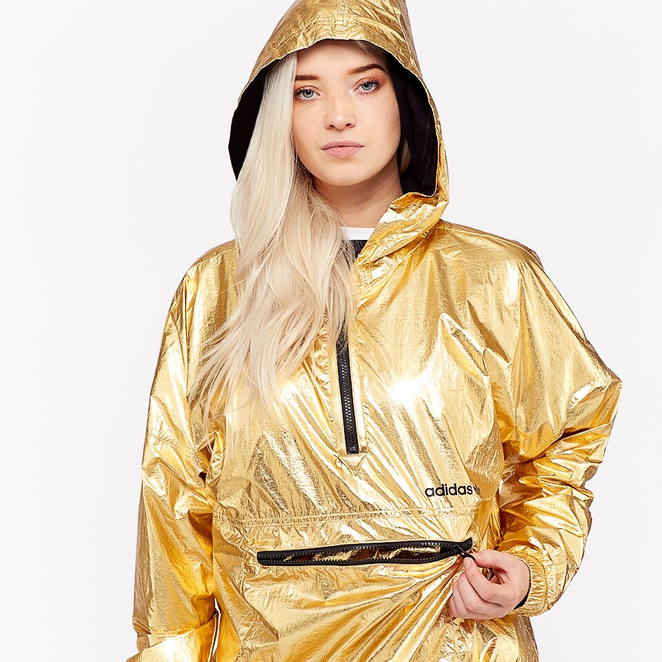 Adidas originals on sale golden windbreaker jacket